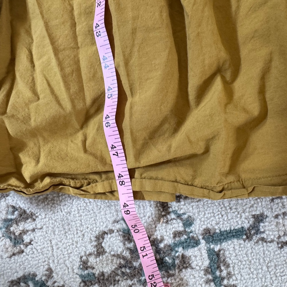 Yellow Midi Shirt Dress - Picture 7 of 7